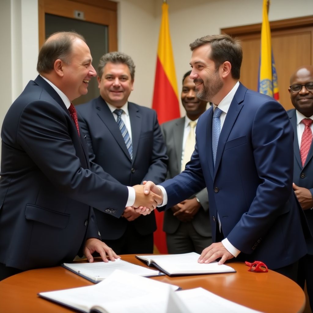 University partnership signing ceremony