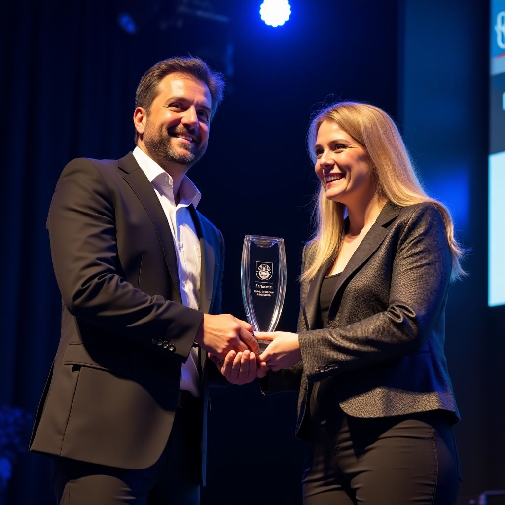 Award ceremony recognition event